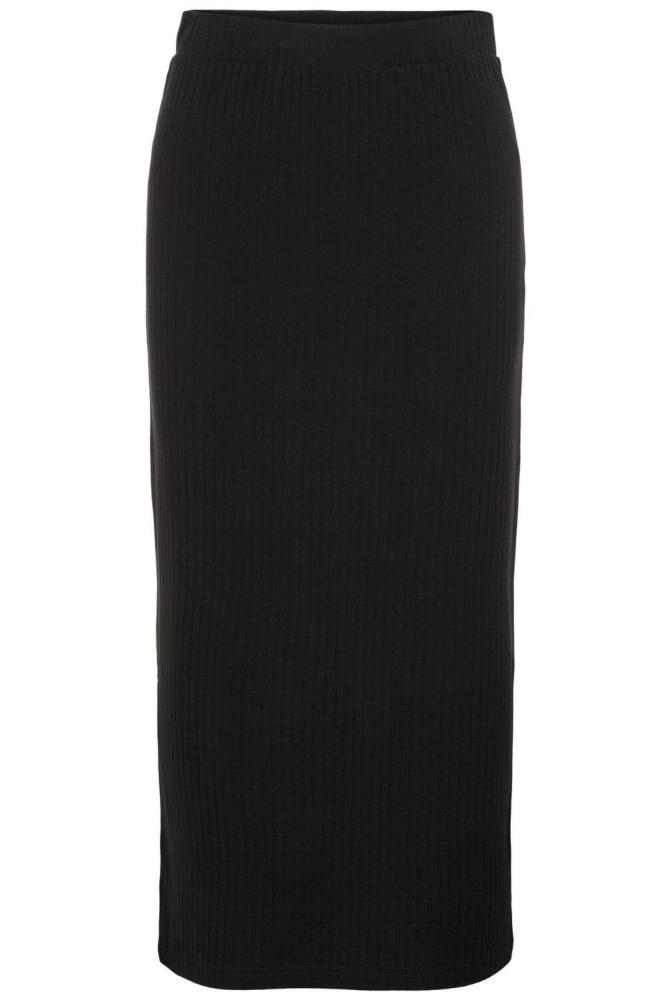 PCKYLIE MW MIDI SKIRT NOOS 17101527 BLACK